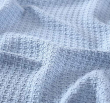 
                        
                          Load image into Gallery viewer, Tommy Bahama Home | Bahama Coast | Blanket-100% Cotton, Hypoallergenic &amp; Ultra-Soft, All Season Bedding, Full/Queen, Blue
                        
                      