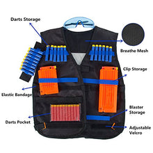 
                        
                          將圖片載入圖庫檢視器 TAVEKI Tactical Vest Kit Compatible for Nerf Guns for Boys N-Elite Series with Foam Darts for Kids
                        
                      
