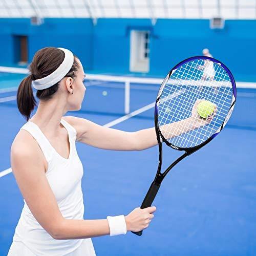 Fostoy Adult Recreational Tennis Racket, 27 inch Tennis Racquet with Carry Bag, Professional Tennis Racket, Good Control Grip, Vibration Dampe - JOY2ESpree