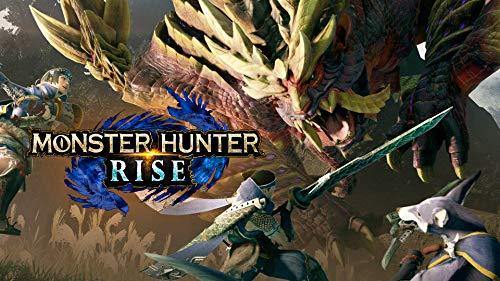 Nintendo Switch Lite (Yellow) Gaming Console Bundle with Monster Hunter Rise Game and Cleaning Cloth - JOY2ESpree