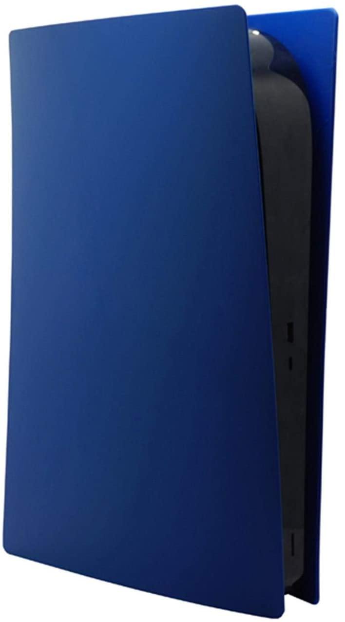 PS5 Console Replacement Plate, Game Case Skin Cover Shell Prevent Dust and Scratches for Digital Version (Blue: Actual Face Plates, Not Just A Decal) - JOY2ESpree