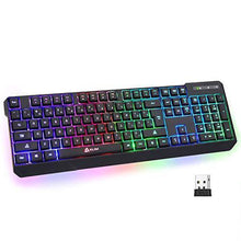 
                        
                          गैलरी व्यूवर में इमेज लोड करें, KLIM Chroma Rechargeable Wireless Gaming Keyboard + Slim, Durable, Ergonomic - JOY2ESpree
                        
                      