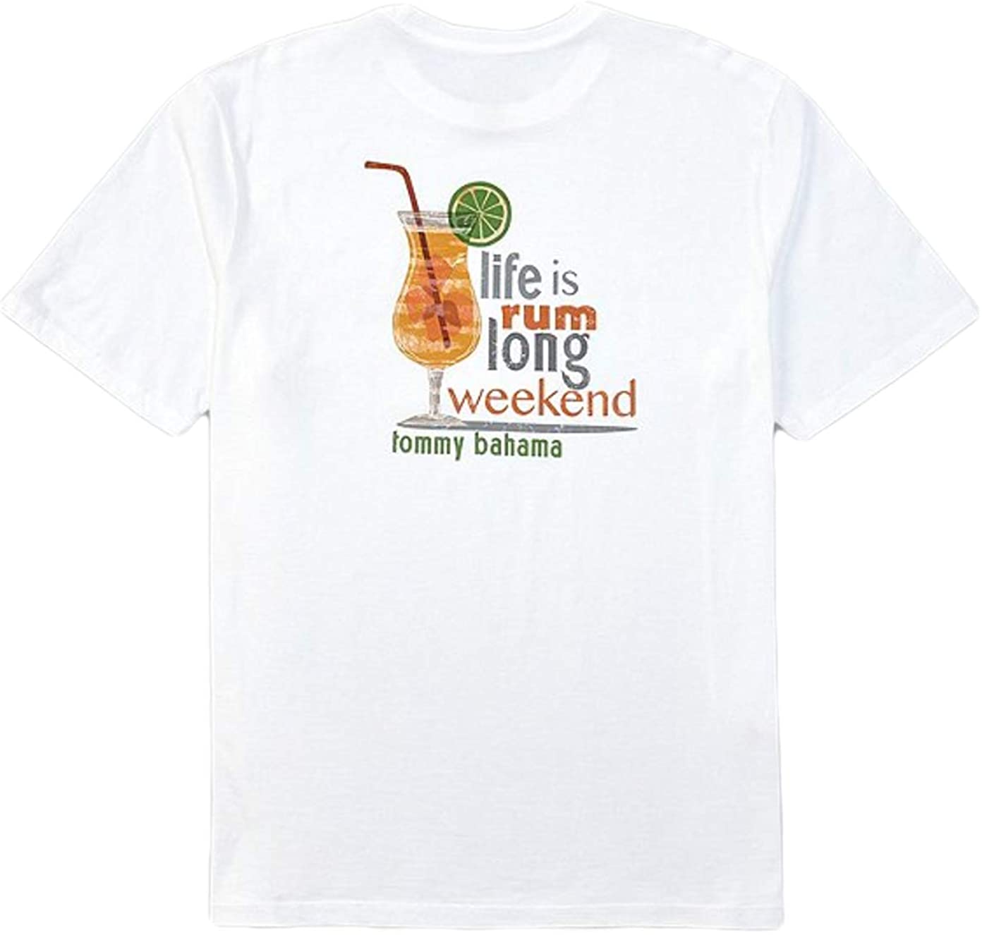 Tommy Bahama Mens Big & Tall Life is Rum Long Weekend T-Shirt