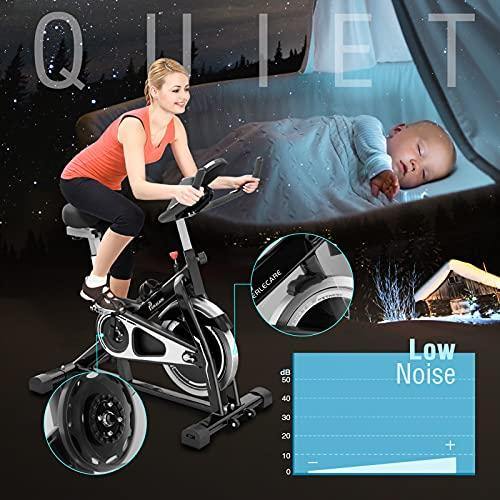 PERLECARE Indoor Cycling Bike, Sturdy Exercise Bike Stationary with 35 LBS Flywheel - JOY2ESpree