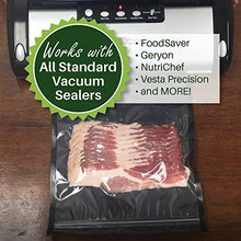 
                        
                          將圖片載入圖庫檢視器 FoodVacBags 11" X 16" Zipper Gallon Bags, Black Back &amp; Clear Front, 50 Count, Resealable, Precut - JOY2ESpree
                        
                      