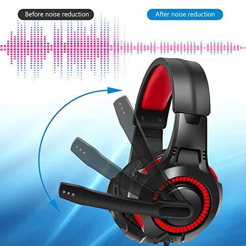Wingstime Gaming Headset for PS4 PS5 Xbox ONE PC Laptop Nintendo Switch with Microphone - JOY2ESpree