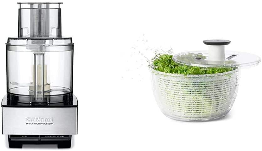 Cuisinart DFP-14BCNY 14-Cup Food Processor, Brushed Stainless Steel - Silver - JOY2ESpree