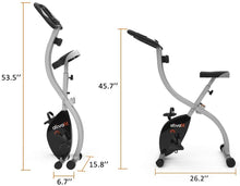 
                        
                          画像をギャラリービューアに読み込む, ATIVAFIT Indoor Cycling Bike Folding Magnetic Upright Bike Stationary Bike Recumbent Exercise Bike - JOY2ESpree
                        
                      
