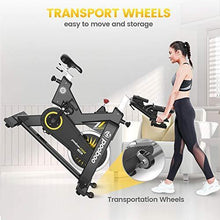 
                        
                          Cargar imagen en el visor de la galería, pooboo Exercise Bike Indoor Cycling Bike Stationary Bike-Belt Drive Cardio Bike with 44LBS Flywheel - JOY2ESpree
                        
                      