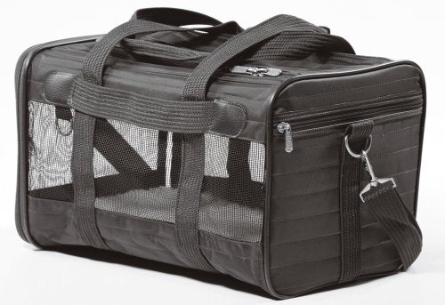 Sherpa Original Deluxe Airline Approved Pet Carrier, Medium, Black