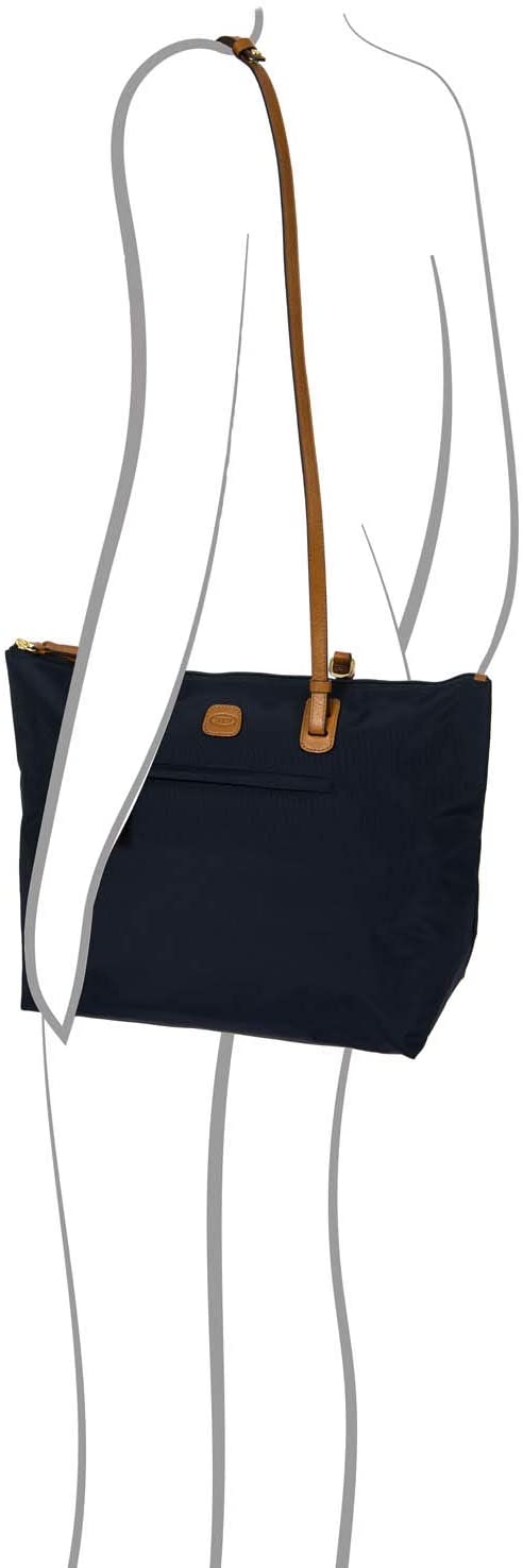 Bric's Women's x-Travel 2.0 Large Sportina Shopper Tote Bag, Navy, One Size