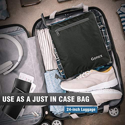 Gonex 150L Travel Duffel Bag Foldable Extra Large Duffle Bag XL Heavy Duty for Men Women for Luggage Shopping Gray