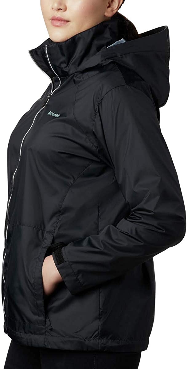 Columbia Women's Switchback Iii Adjustable Waterproof Rain Jacket