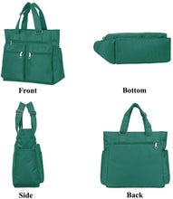 
                        
                          將圖片載入圖庫檢視器 Canvas Tote Bag Waterproof Nylon Multi Pocket Shoulder Bags Laptop Work Bag Teacher Purse and Handbags for Women &amp; Men
                        
                      