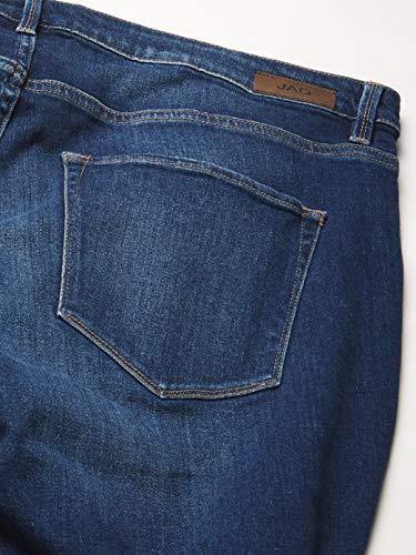 Jag Jeans Women's Plus Size Viola High Rise Skinny with Hem Detail Ankle Jean