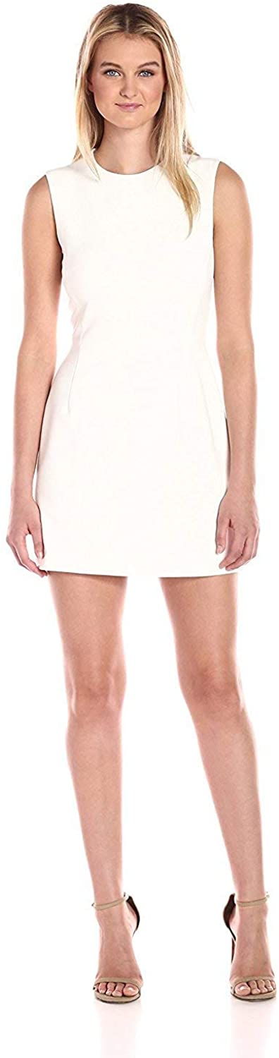 French Connection Women's Whisper Light Stretch Solid Mini Dress