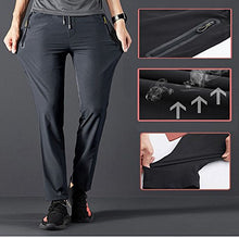 
                        
                          Muat gambar ke penampil Galeri, Rdruko Men's Jogger Casual Pants Lightweight Breathable Quick Dry Hiking Running Outdoor Sports Pants
                        
                      