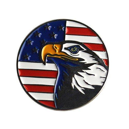 PINMEI Lot of 10 Golf Ball Markers Assorted Patterns - Soft Enamel Technique - JOY2ESpree