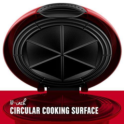 George Foreman Electric Quesadilla Maker, Red, GFQ001 - JOY2ESpree
