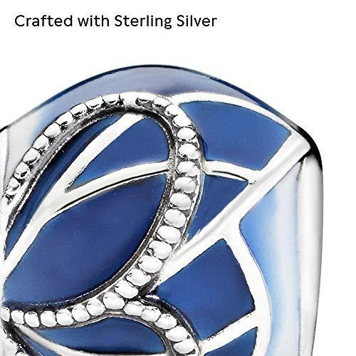 Pandora Jewelry Blue Butterfly Wing Sterling Silver Charm - JOY2ESpree