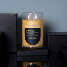 
                        
                          Load image into Gallery viewer, Manly Indulgence Sea Salt &amp; Ginger Scented Jar Candle, 15 Oz, White
                        
                      