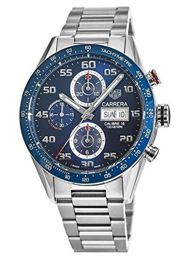 Tag Heuer Carrera Day Date Automatic Chronograph 43mm Mens Watch CV2A1V.BA0738