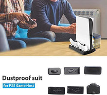 
                        
                          Load image into Gallery viewer, PS5 Silicone Dust Plugs Set,USB HDMI Interface Anti-dust Cover Dustproof Plug for Playstation 5 Console Accessories-6Pcs(Black) - JOY2ESpree
                        
                      