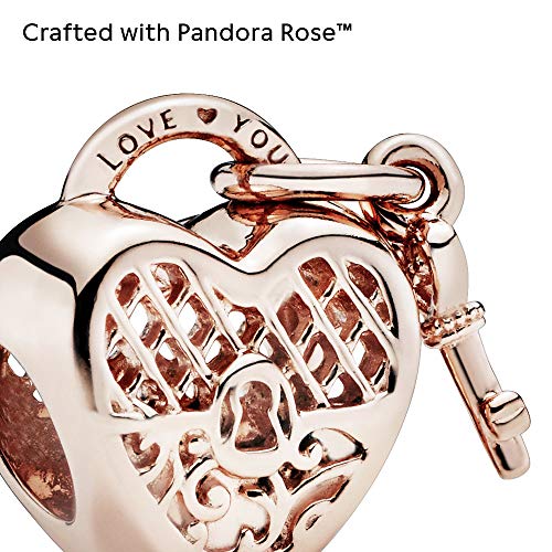 Pandora Jewelry Love You Lock Pandora Rose Charm - JOY2ESpree