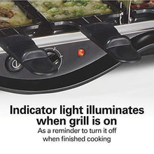 
                        
                          Load image into Gallery viewer, Hamilton Beach 8-Serving Raclette Electric Indoor Grill, Ideal for Parties and Family Fun, Black (31612-MX) - JOY2ESpree
                        
                      