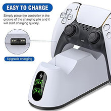 
                        
                          Muat gambar ke penampil Galeri, Vinywill PS5 Controller Charger Station Compatible with Playstation 5 DualSense Controller - JOY2ESpree
                        
                      