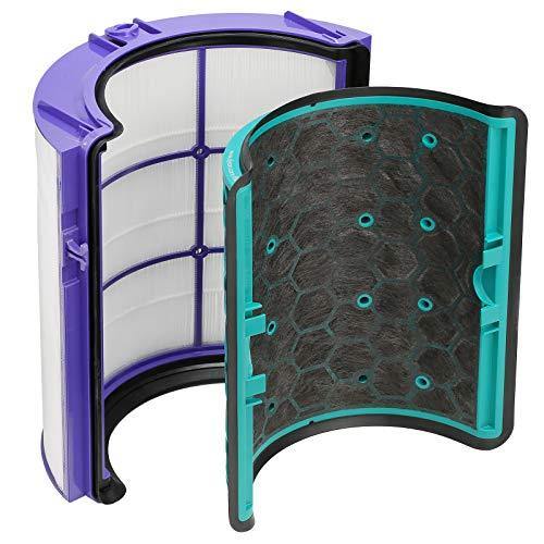 Dyson DP04 HP04 TP04 Pure Cool Purifier Fan Glass HEPA Filter & Inner Activated Carbon Filter - JOY2ESpree