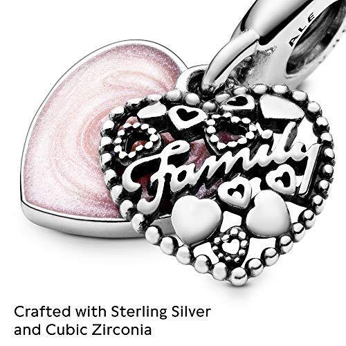 Pandora Jewelry Love Makes A Family Dangle Cubic Zirconia Charm in Sterling Silver - JOY2ESpree