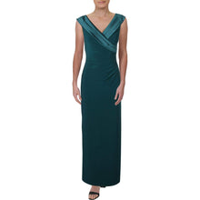 
                        
                          Muat gambar ke penampil Galeri, LAUREN RALPH LAUREN Womens Leonetta Off-The-Shoulder Satin Trim Evening Dress
                        
                      