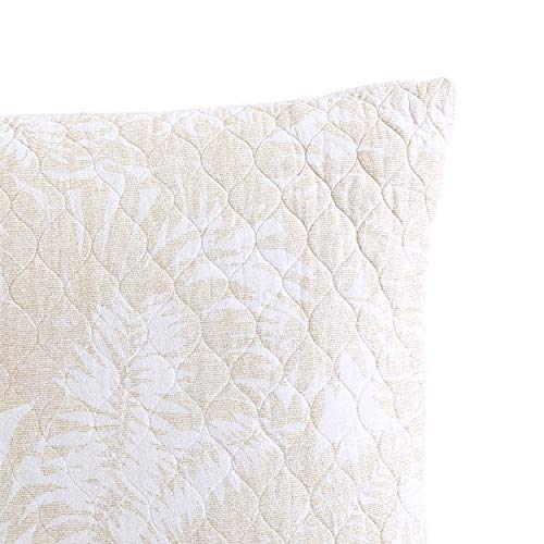 Tommy Bahama Home | Lago Leaves Collection| Two Euro Shams