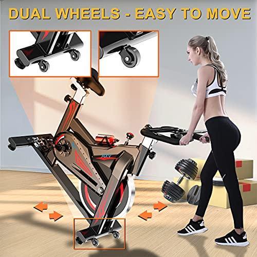 Exercise Bike, Indoor Cycling Bike, Magnetic Resistance Exercise Bikes Stationary - JOY2ESpree