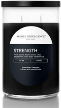 
                        
                          Load image into Gallery viewer, Manly Indulgence Sea Salt &amp; Ginger Scented Jar Candle, 15 Oz, White
                        
                      