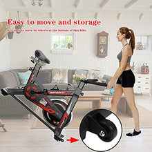 
                        
                          Muat gambar ke penampil Galeri, Indoor Exercise Bike, Stationary Cycling Bicycle with Heavy Flywheel - JOY2ESpree
                        
                      