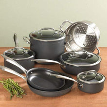 
                        
                          Cargar imagen en el visor de la galería, Cuisinart Dishwasher Safe Hard-Anodized 11-Piece Cookware Set, Black - JOY2ESpree
                        
                      