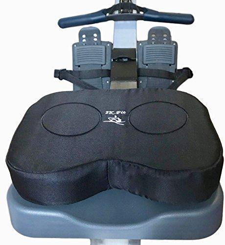 Rowing Machine Seat Cushion (Model 1) That Perfectly fits Concept 2 with Thick Updated Dual Density Memory Foam and Washable Cover - JOY2ESpree