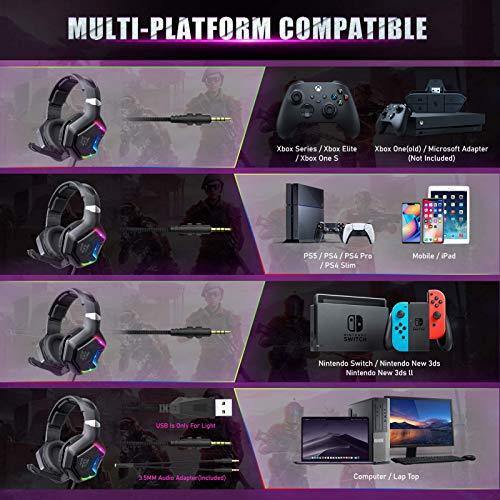 ONIKUMA Gaming Headset for PS5, PS4, Xbox Series X|S & Xbox One Games - JOY2ESpree