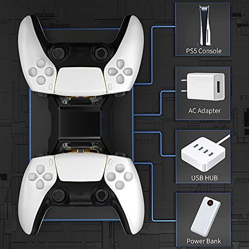 PS5 Controller Charger, ONFINIO LED Dual USB Charging Dock Stand - JOY2ESpree
