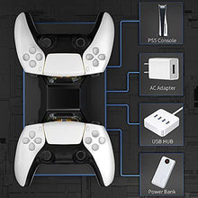 
                        
                          Muat gambar ke penampil Galeri, PS5 Controller Charger, ONFINIO LED Dual USB Charging Dock Stand - JOY2ESpree
                        
                      