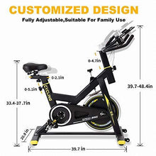
                        
                          Muat gambar ke penampil Galeri, BINHIA Exercise Bike Indoor Cycling Bike Stationary - Cycle Bike with Ipad Mount &amp;Comfortable Seat Cushion - JOY2ESpree
                        
                      