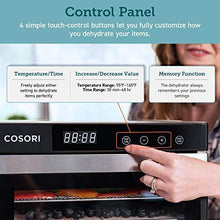 
                        
                          Muat gambar ke penampil Galeri, COSORI Premium Food Dehydrator Machine(50 Free Recipes), 6 Stainless Steel Trays with Digital Timer and Temperature Control - JOY2ESpree
                        
                      