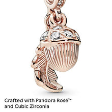 
                        
                          Cargar imagen en el visor de la galería, Pandora Jewelry Acorn and Leaf Dangle Cubic Zirconia Charm in Pandora Rose - JOY2ESpree
                        
                      