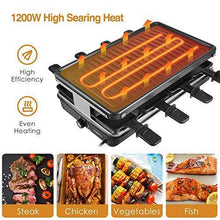 
                        
                          Cargar imagen en el visor de la galería, AONI Raclette Table Grill, Electric Korean BBQ Grill Indoor Cheese Raclette for 8 Person - JOY2ESpree
                        
                      