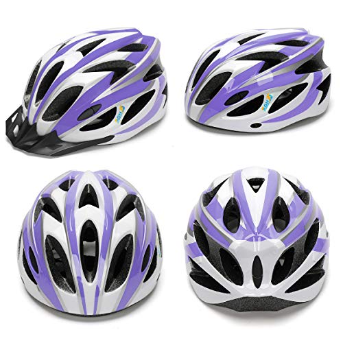 AGH Adult Adjustable Helmet,CPSC Certified for Mountain Road Bicycle Helmet with Detachable Visor for Men Women