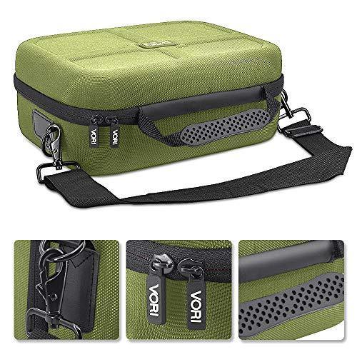 Carrying Case for Nintendo Switch, VORI Travel Games Storage Bag for Nintendo Switch Console & Accessories, Army Green - JOY2ESpree