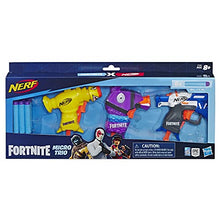 
                        
                          Muat gambar ke penampil Galeri, NERF Fortnite 3 Dart-Firing Micro Trio -- Includes 3 Blasters &amp; 6 Official Elite Darts -- for Kids, Teens, Adults
                        
                      