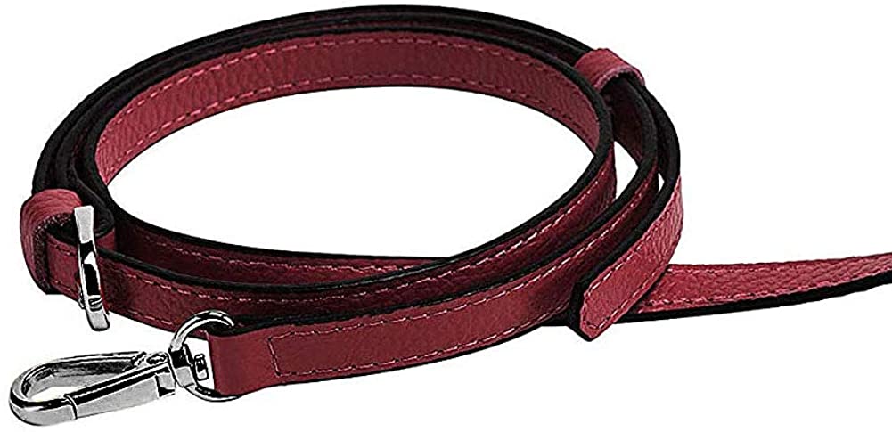LIVE UP Full Grain Leather Adjustable Replacement Strap Cross Body Bag Purse, 43-51 Inch